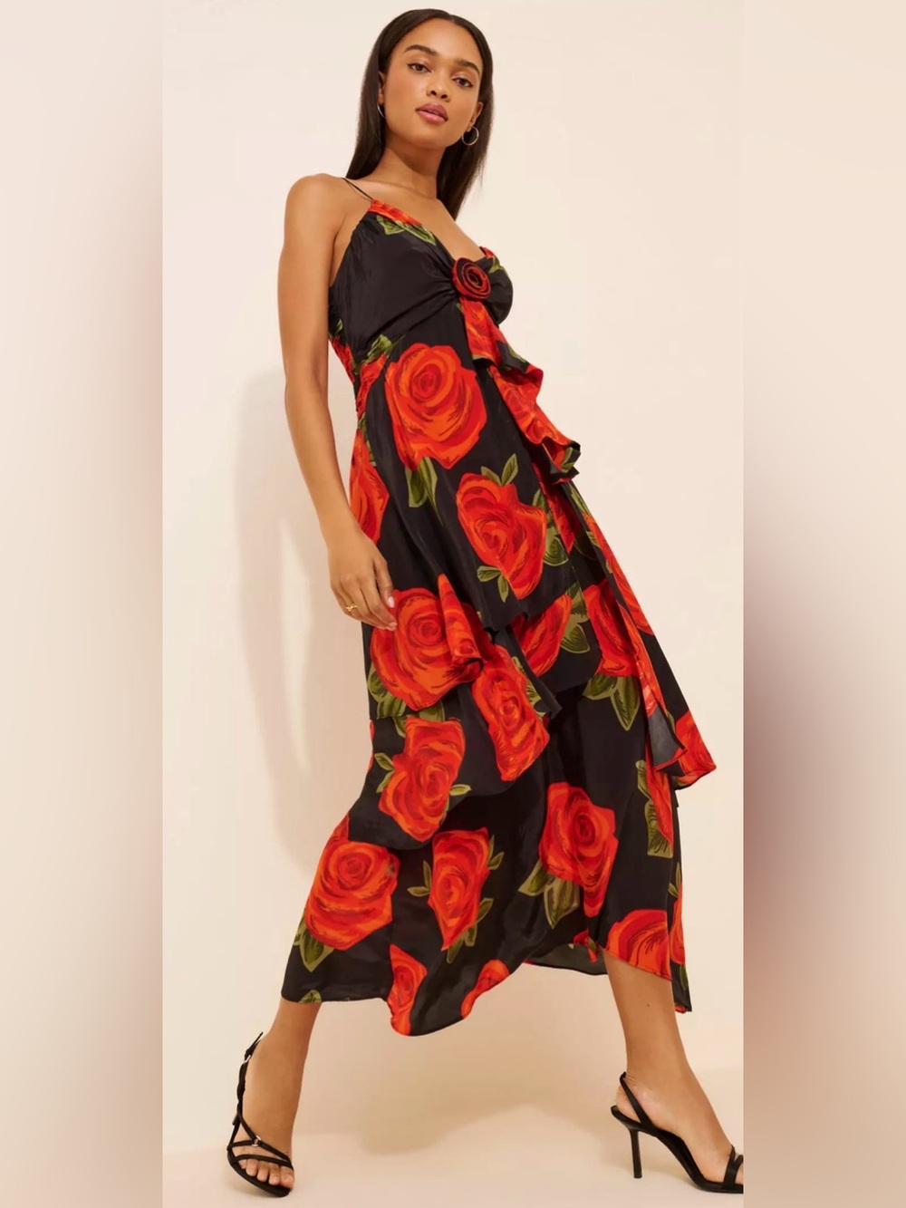 FARM Rio Latin Roses Maxi Dress